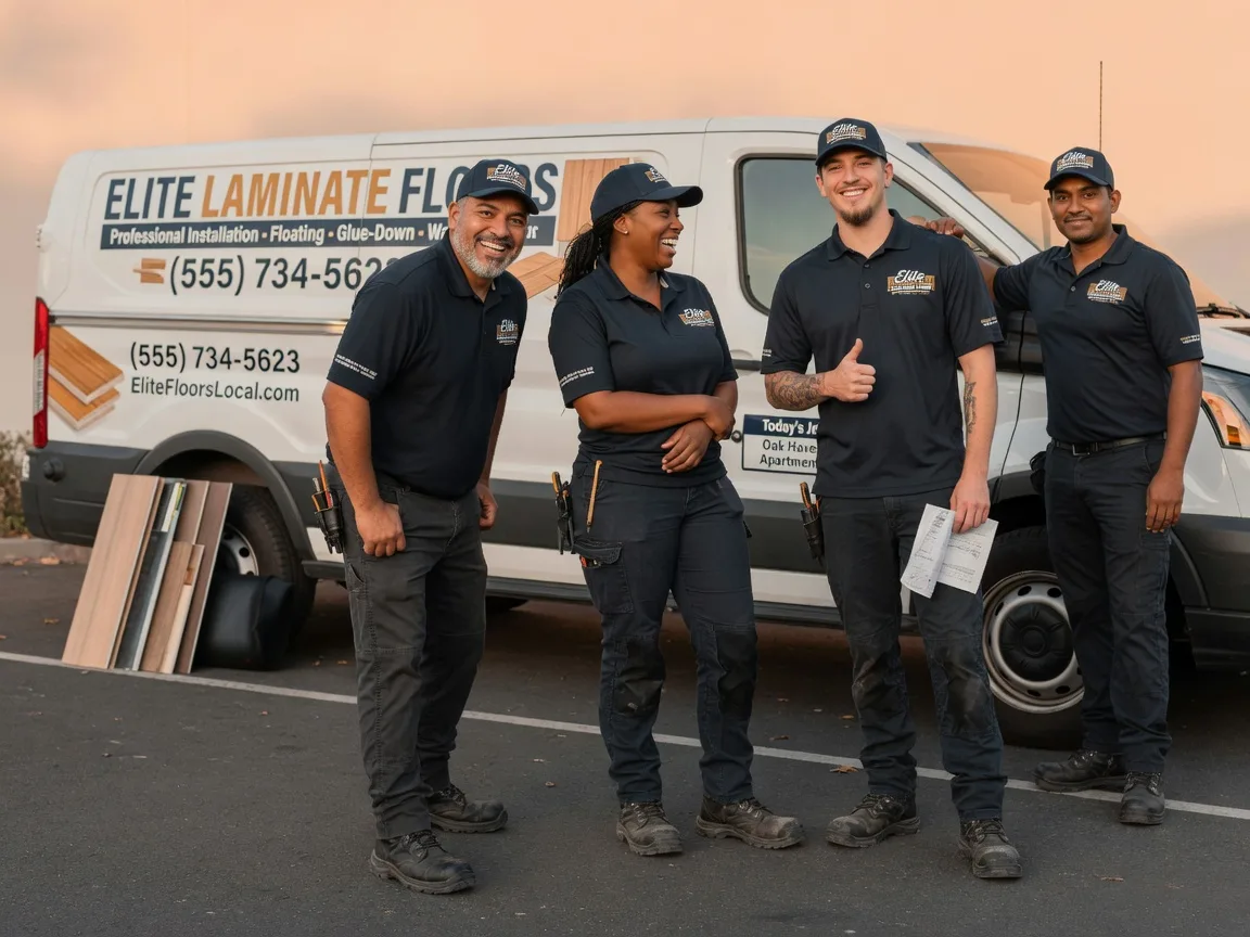 Laminate flooring installation company in Rombauer, MO